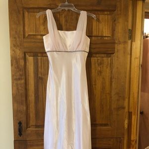 XS aspeed pale pink bridesmaid dress